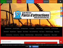 Tablet Screenshot of parcattraction.org